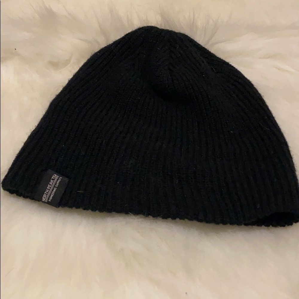 North peak team beanie black